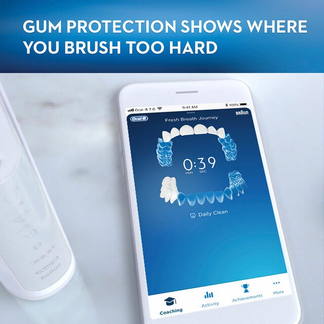 Электрическая зубная щетка Oral-B Genius X 20000N White